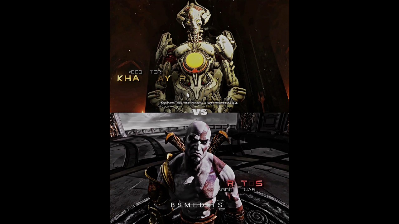Kratos vs Khan Maykr