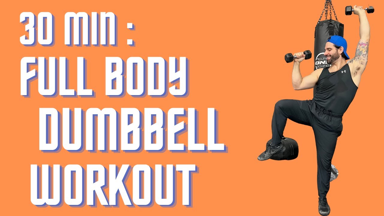 30 MIN FULL BODY DUMBBELL WORKOUT || Mark Fin