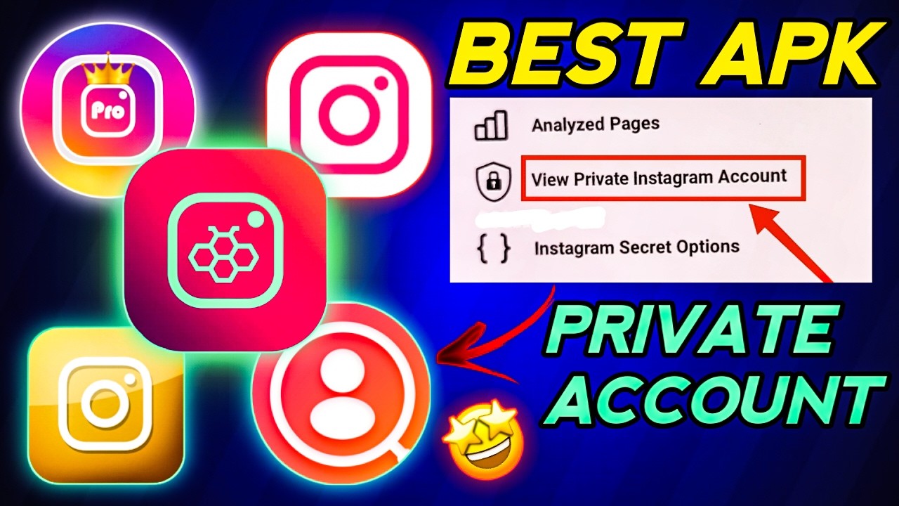top 5 instagram mod apk  || honista, instapro, inseen instander se private account kaise dekhe ?? 