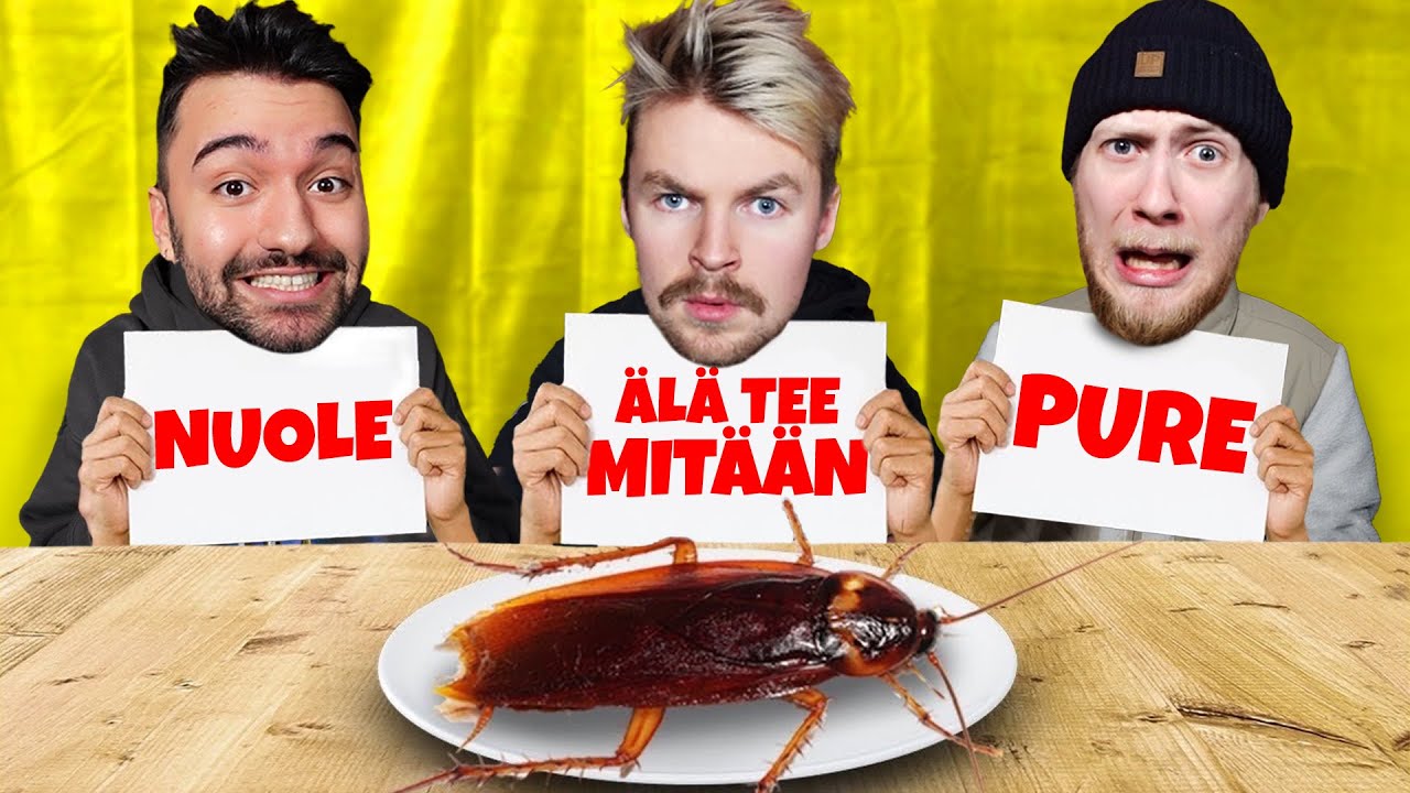 PURE, NUOLE tai EI MIT&Auml;&Auml;N *HAASTE* @IhaJustImus