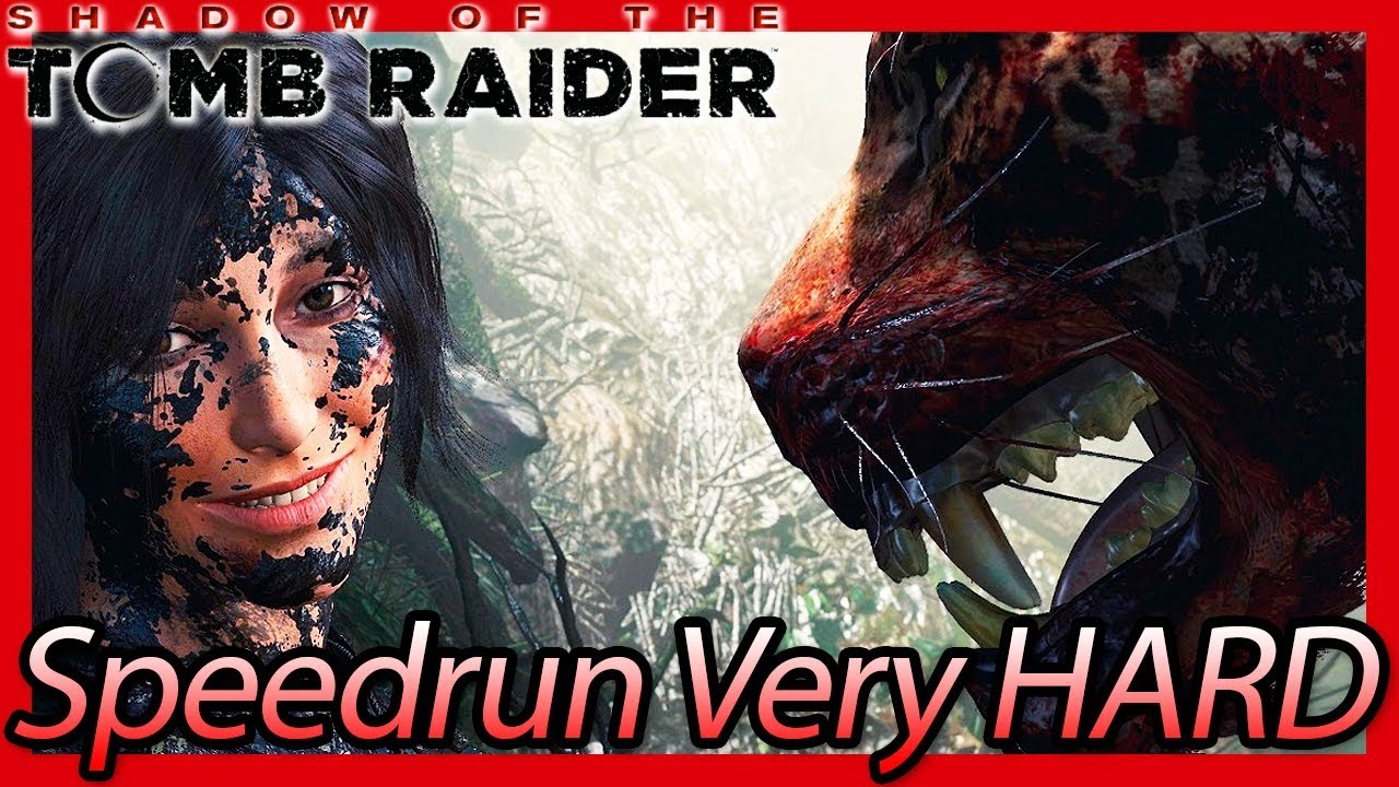 🐆 Shadow of the Tomb Raider [Very Hard Deadly Obsession New Game+ PC] Speedrun 3:45:09 NO Cutscenes