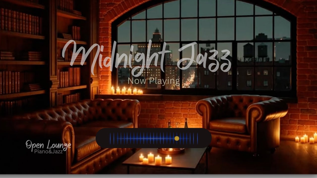 Midnight Jazz Piano | Smooth Piano & Jazz for Relaxation & Sleep (4.5 Hrs) | Open Lounge
