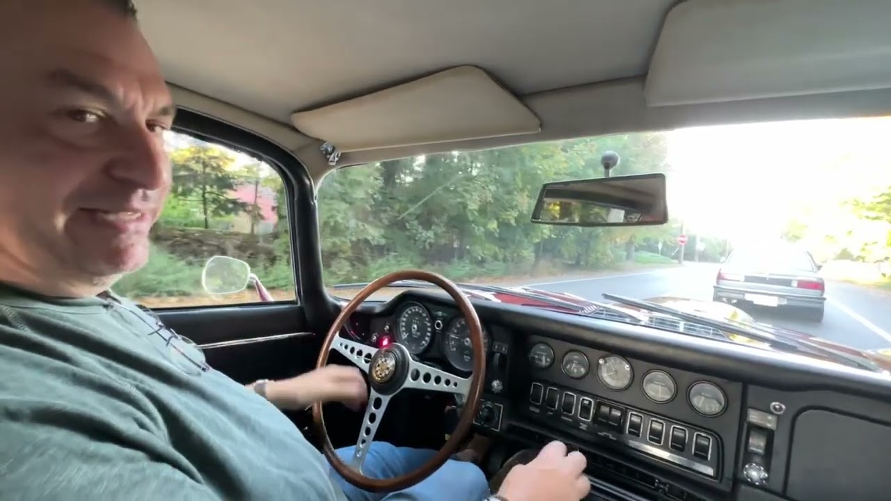 Дорожный тест купе Jaguar E-type Series 2 4,2 л 1970 года с точки зрения пассажира