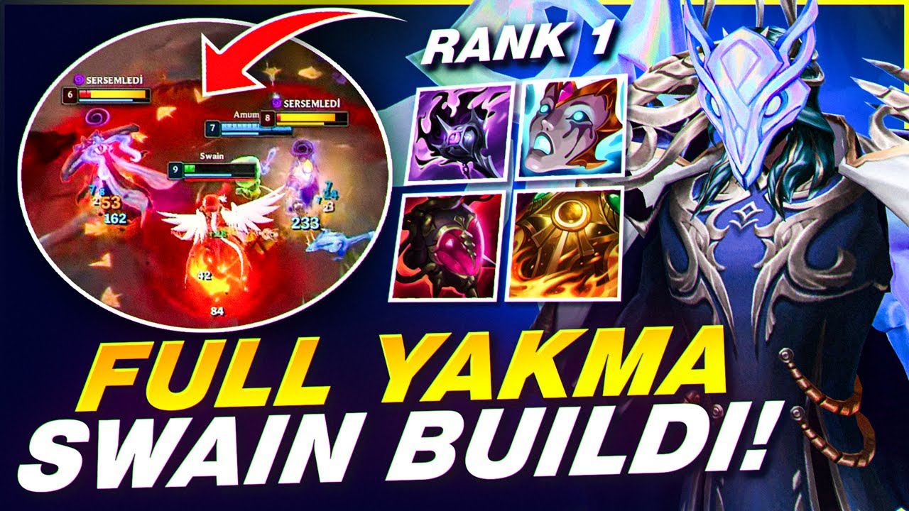SADECE YAKAN SWAİN BUİLDİ! | D&Uuml;NYA SWAİN 1. Sİ ORTA KORİDOR! | Pace LoL