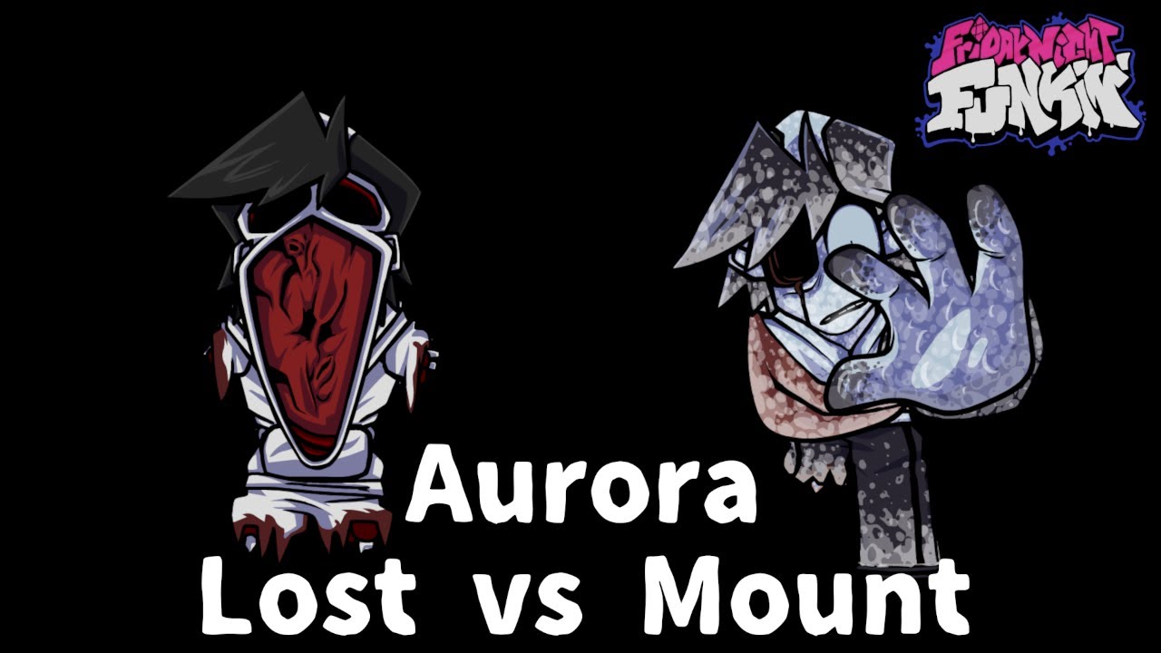 Friday Night Funkin' - Aurora but LostSilver And MountSilver Sing it