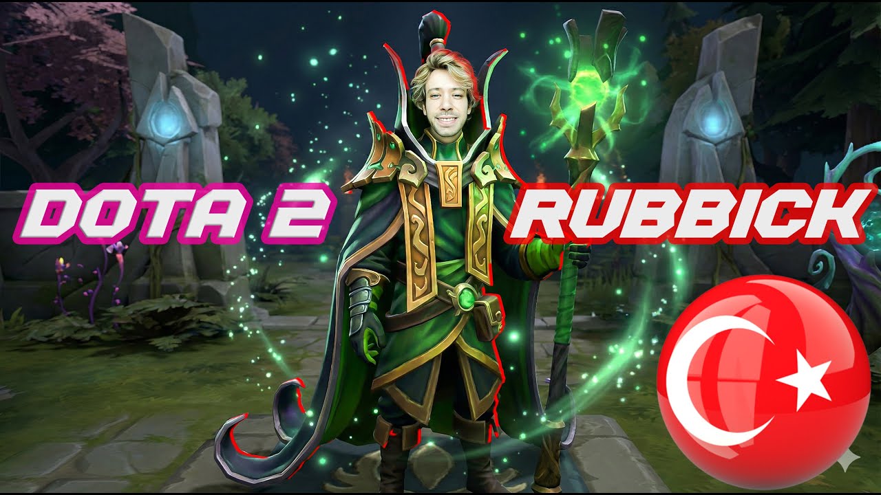 Dota 2 Türkçe TR | Rubbick Pos 4 Roamer | Immortal / Dereceli