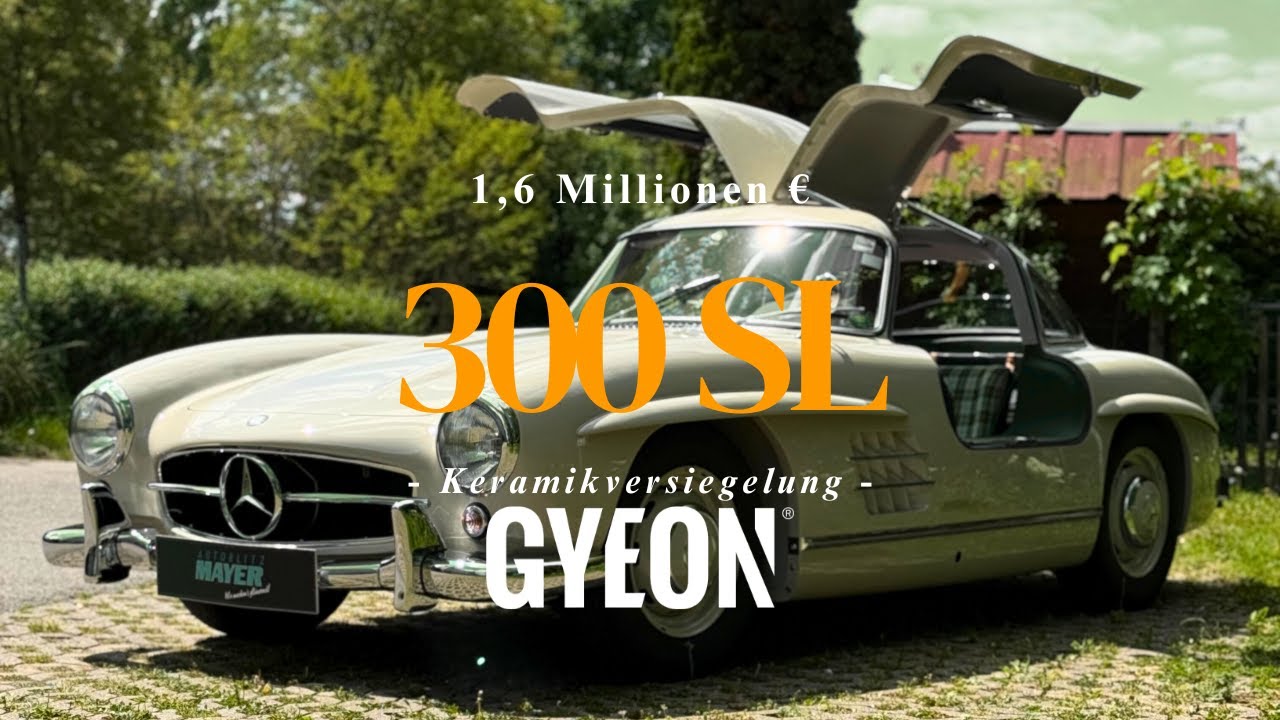 Mercedes Benz 300 SL - Keramikversiegelung GYEON / Aufbereitung