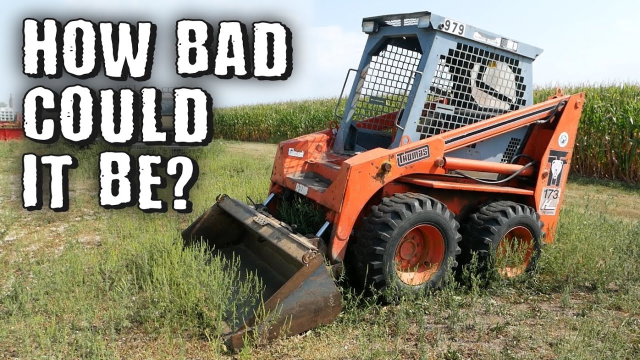 Buying a Cheap Skid Steer from an Online Auction - Thomas 173HL - Part 1