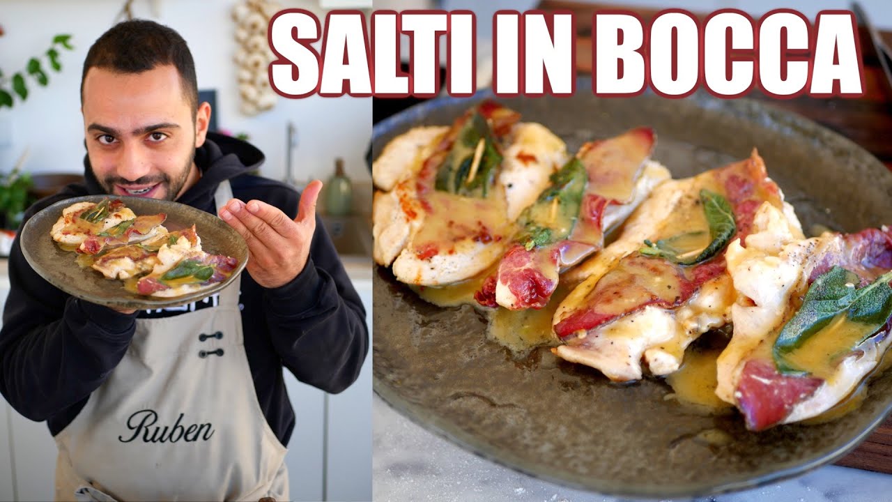 Squisiti SALTI IN BOCCA ALLA ROMANA, ricetta originale😋
