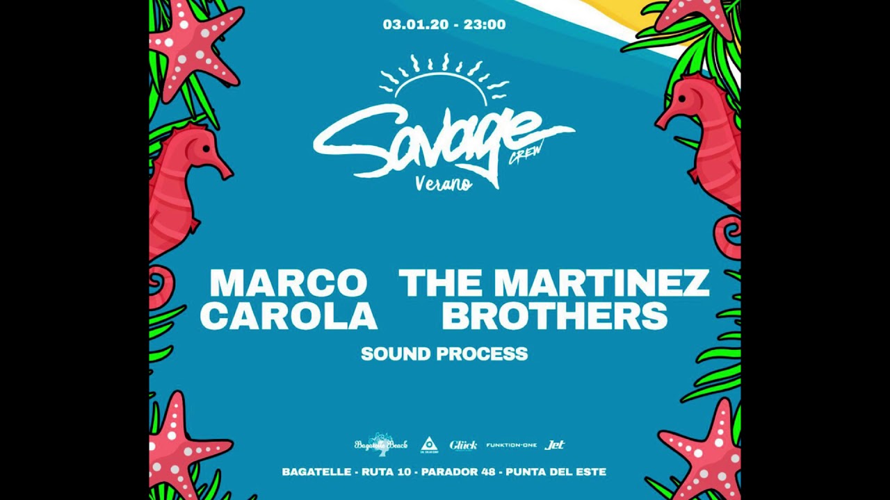 Sound Process @ Crew Savage - Punta Del Este, Uruguay 03 - 01 - 2020