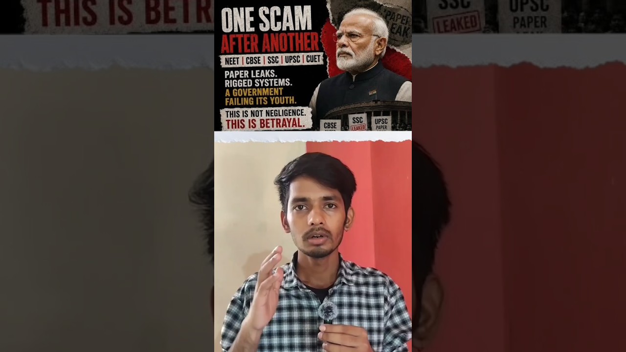 India's Paper Leak Crisis 🤡