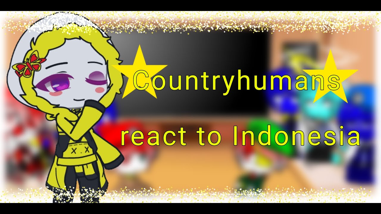 {Countryhumans react to Indonesia} gacha club•by: Boba_Ofixial