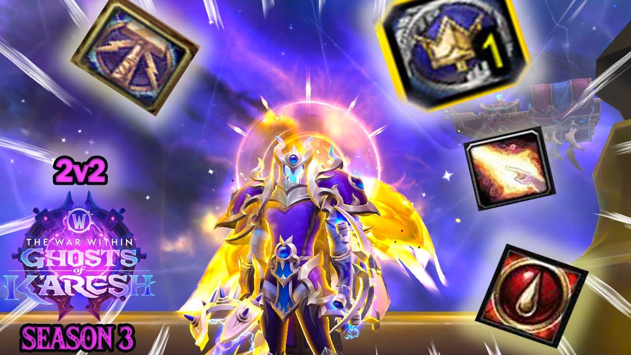 3-й сезон! Арена Holy Paladin PVP 2 на 2 (WoW: Война Внутри) [Обновление 11.2] ☀️💎☀️