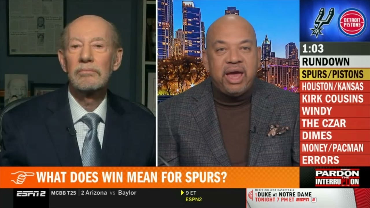 Pardon the Interruption | Wilbon on Victor Wembanyama & Spurs extend streak with win over Pistons