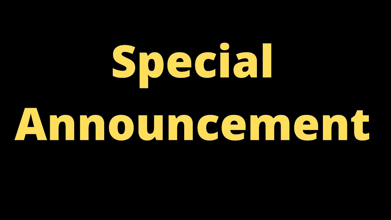 Youtube channel Membership Announcement