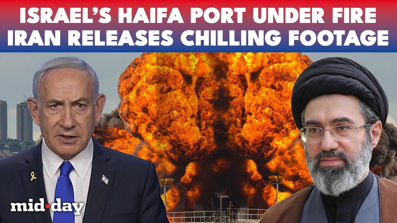 ON CAM: Iran&rsquo;s Arash Suic*de Drones SHATTER Israel&rsquo;s Haifa Port, Iran releases CHILLING footage