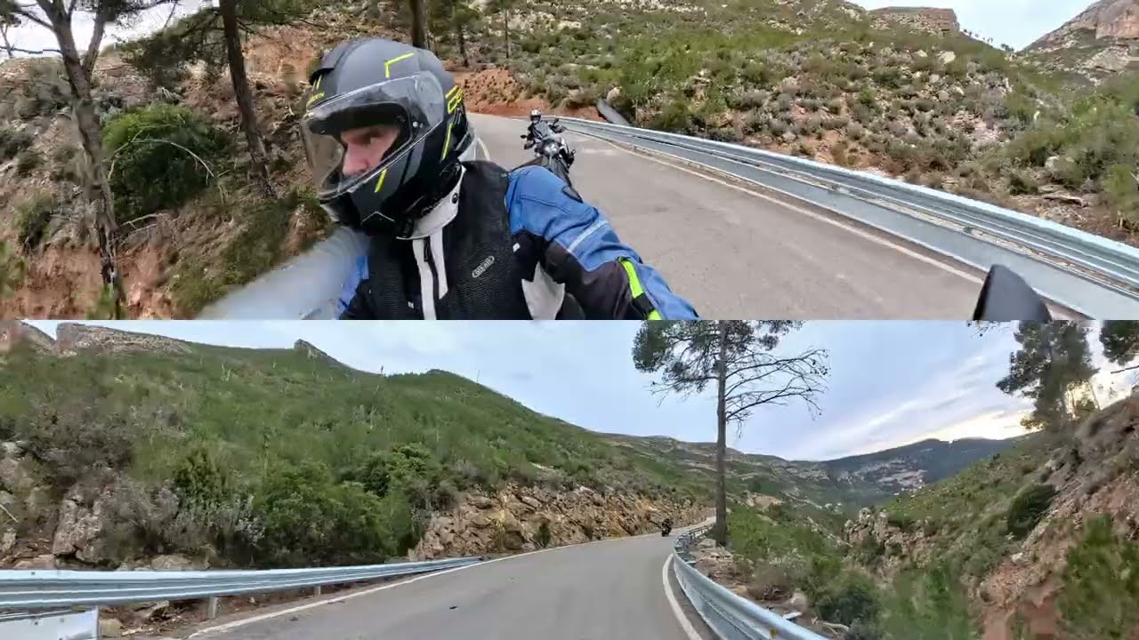 [POV] Rodaje hacia embalse Benagéber, tramo integro #insta360x4