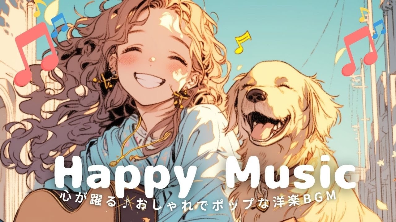 【洋楽】心が弾むハッピーソング♪ノリノリでおしゃれなポッププレイリスト