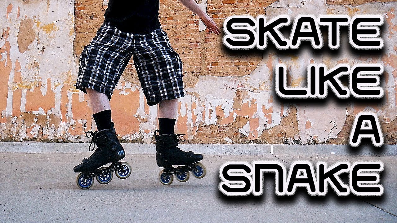 How To Snake Walk in Rollerblades and Roller Skates (Jam Skating Tutorial)