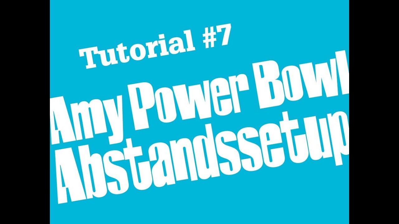 Shisha Tutorial #7 - Amy Power Bowl Abstandssetup