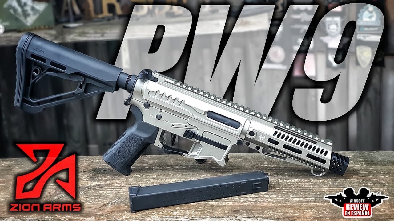 PW9 Zion Arms , Brutal para CQB ! ( Review🔍 & Test Shot🎯 ) | Airsoft Review en Español