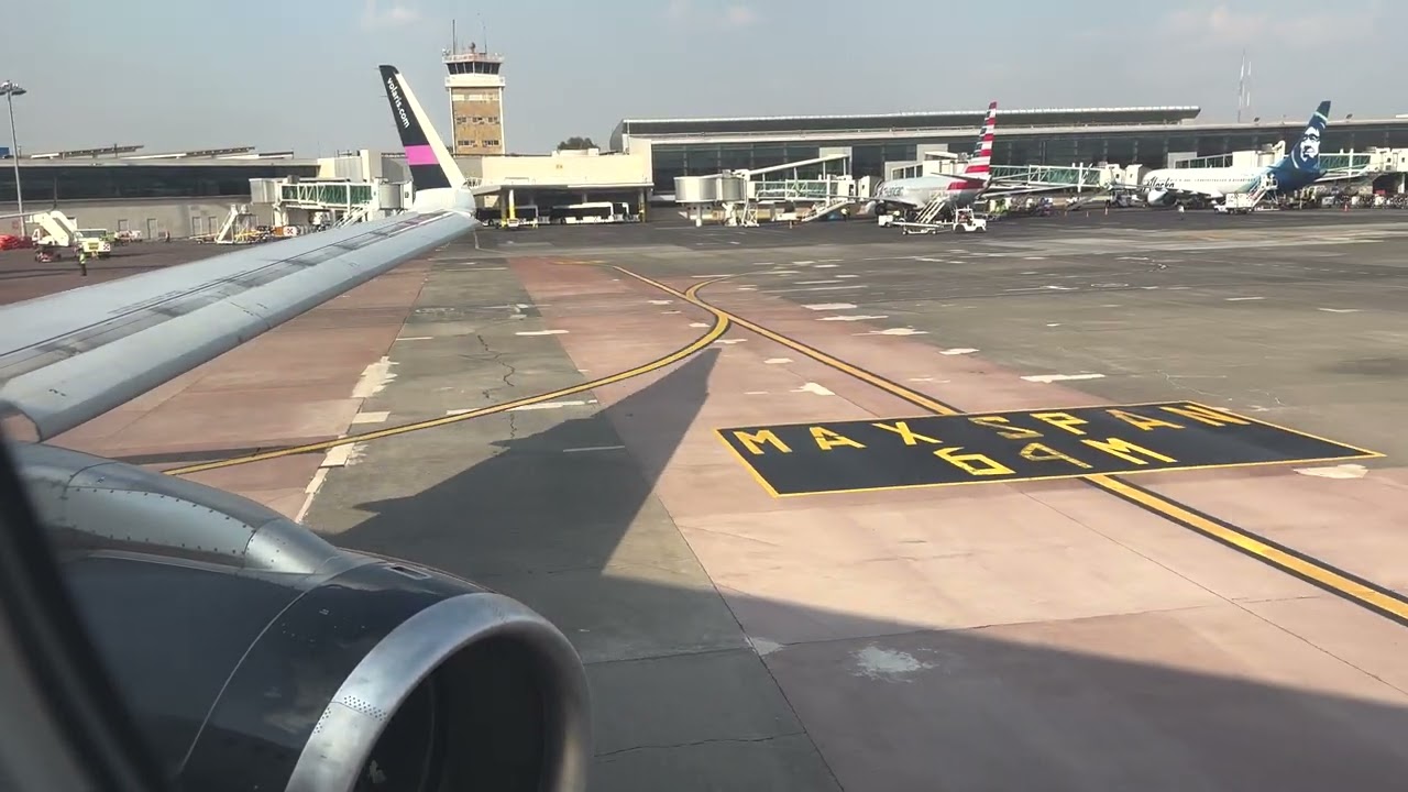 4K FLIGHT - Guadalajara, Mexico to Las Vegas - Volaris Y4 1744 - Airbus A320 - XA-VLQ