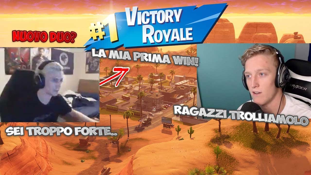 TFUE AIUTA IL NUOVO NINJA(XQC) HA VINCERE LA SUA PRIMA PARTITA E LO TROLLA!!