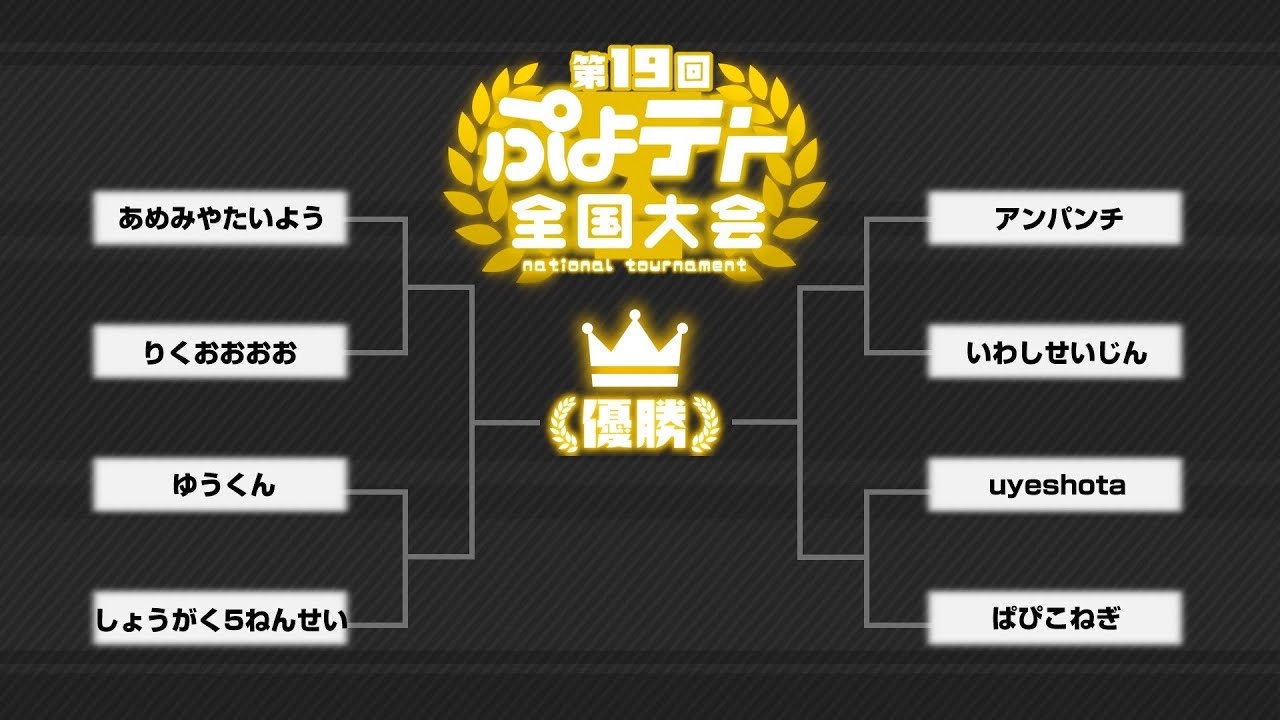【ゆうくん視点】第19回ぷよテト全国大会 決勝トーナメント【ぷよぷよテトリス２/PuyopuyoTetris2】