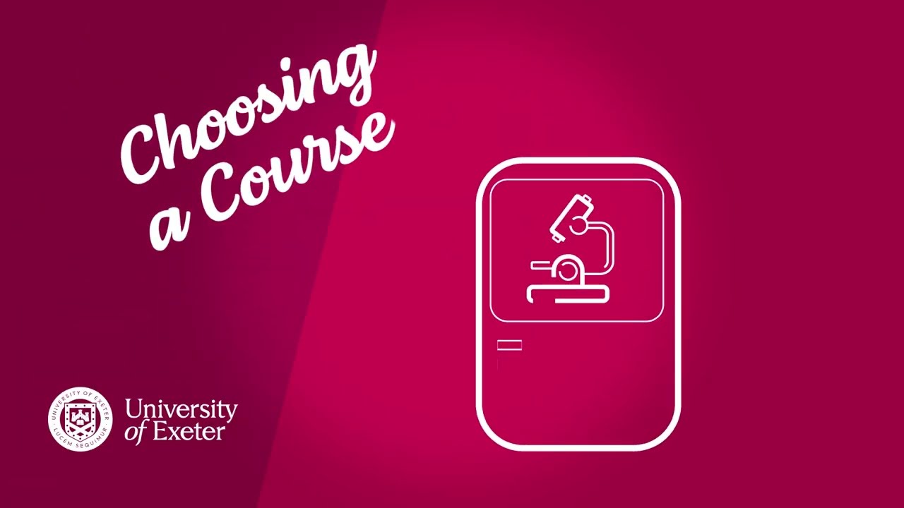 Choosing a course