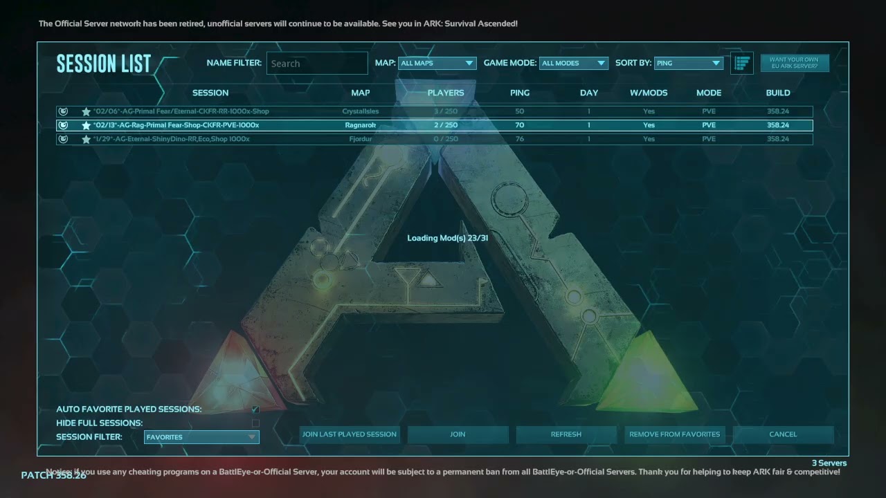 Live stream Adventure gaming Primal Fear server