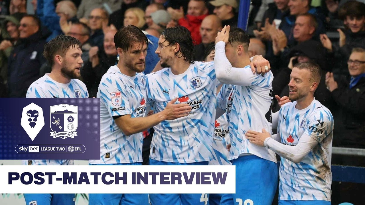 MJ Williams Post-Match: Salford City (A)