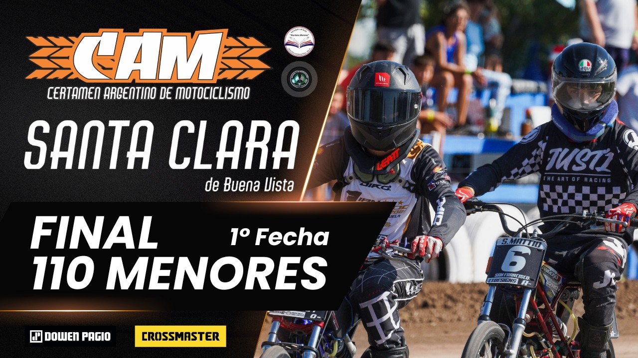 Final completa - 110cc Menores- 1a Fecha - CAM Santa Clara 2026