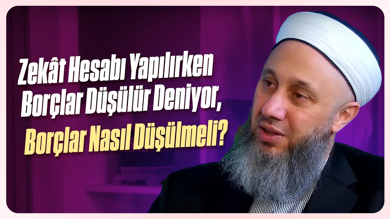 Zekât hesabı yapılırken borçlar düşülür deniyor, borçlar nasıl düşülmeli? | Fatih Kalender Hoca