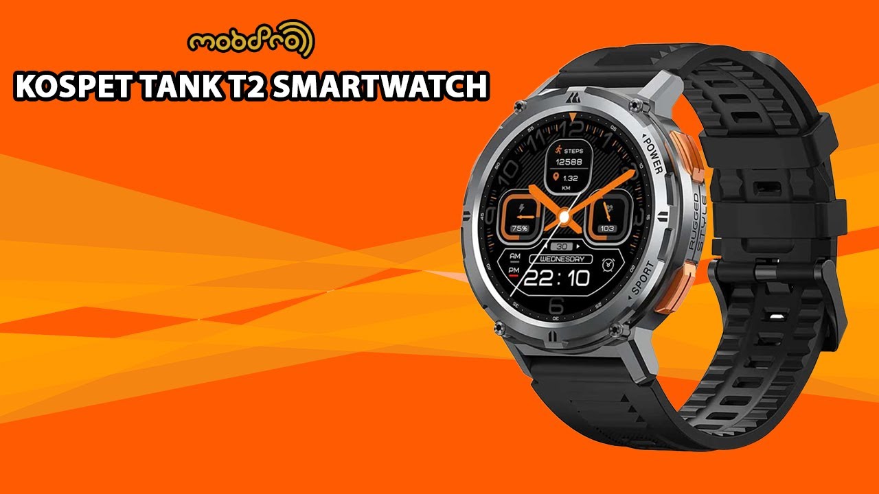 KOSPET TANK T2 Smartwatch | Complete Review | Mobopro.pk