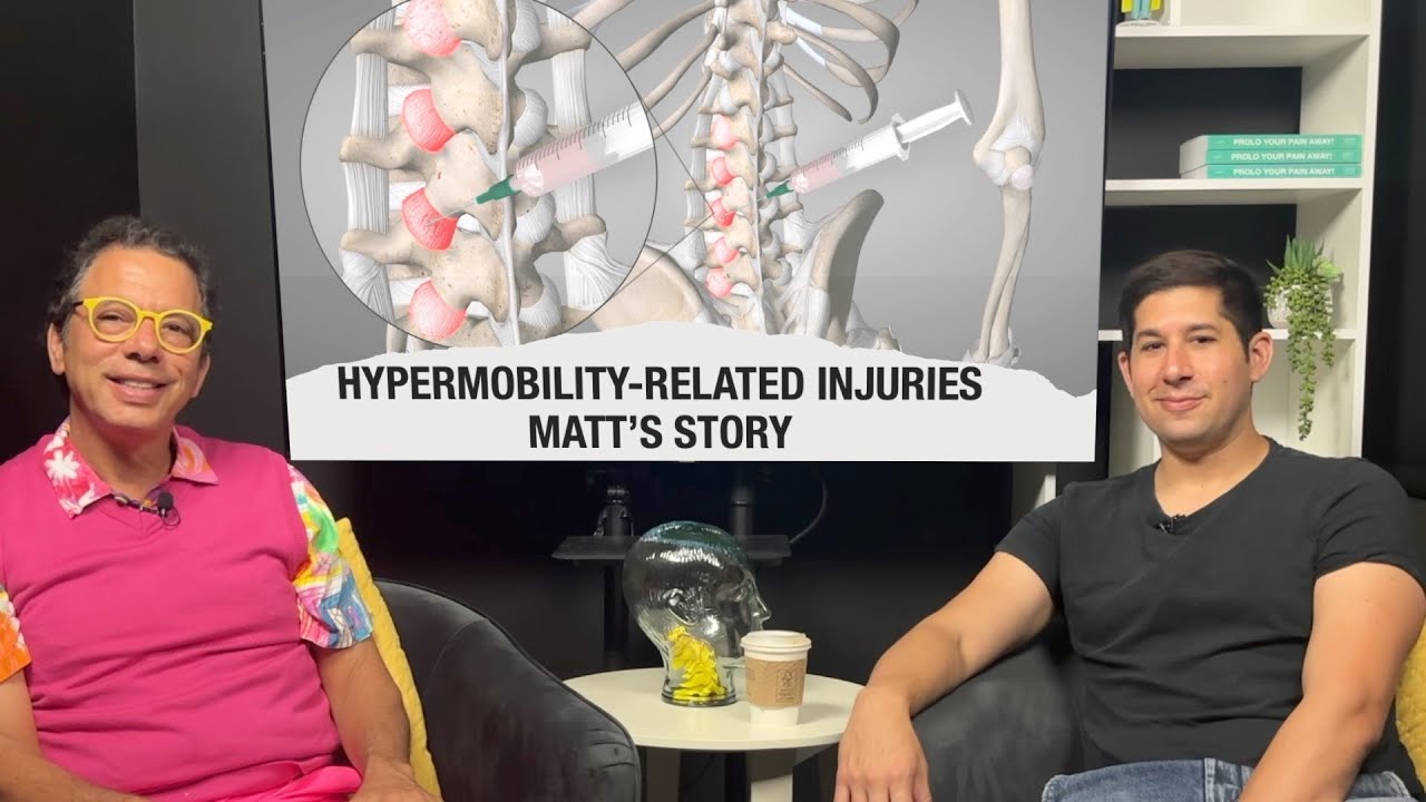 Hypermobility-related injuries treated with Prolothearpy- Matt's story