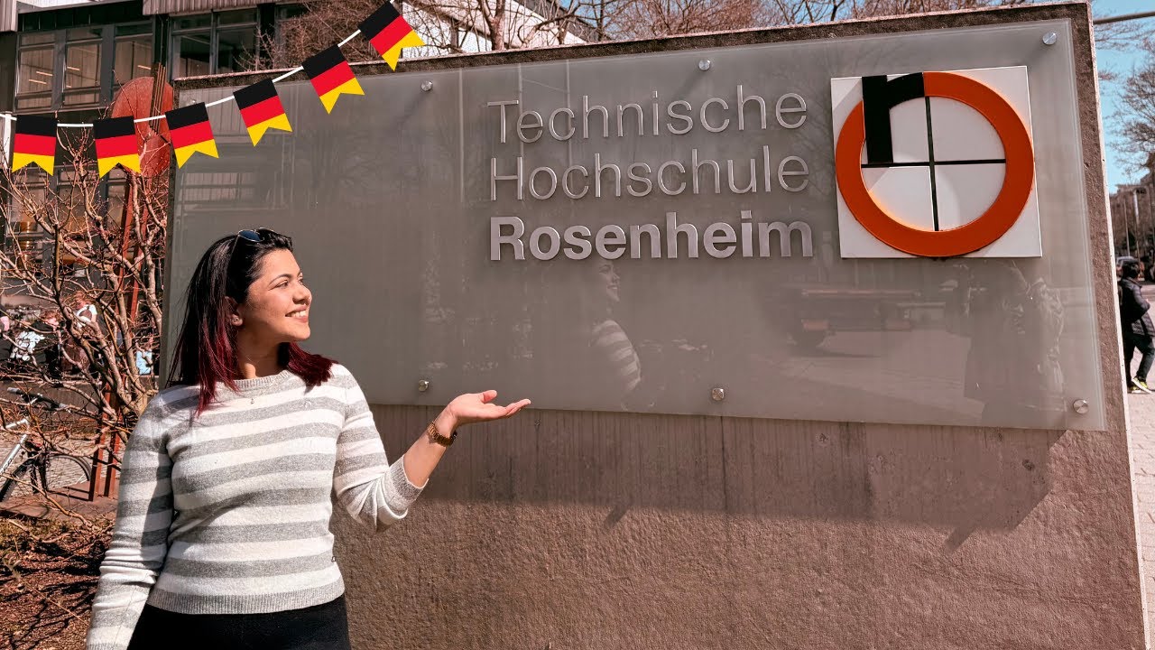 Student Life at TH Rosenheim | Full Campus Walkthrough + Tips!  🇩🇪