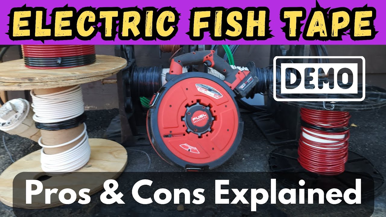 Milwaukee Fuel Electric Fish Tape: An In-depth Review, Pros and Cons Revealed