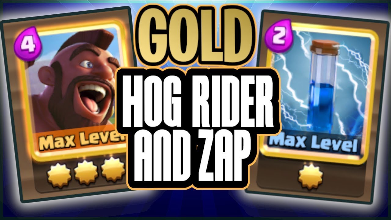ZŁOTY HOG RIDER I ZAP! WYDAŁEM DUŻO POINTSÓW! CLASH ROYALE POLSKA
