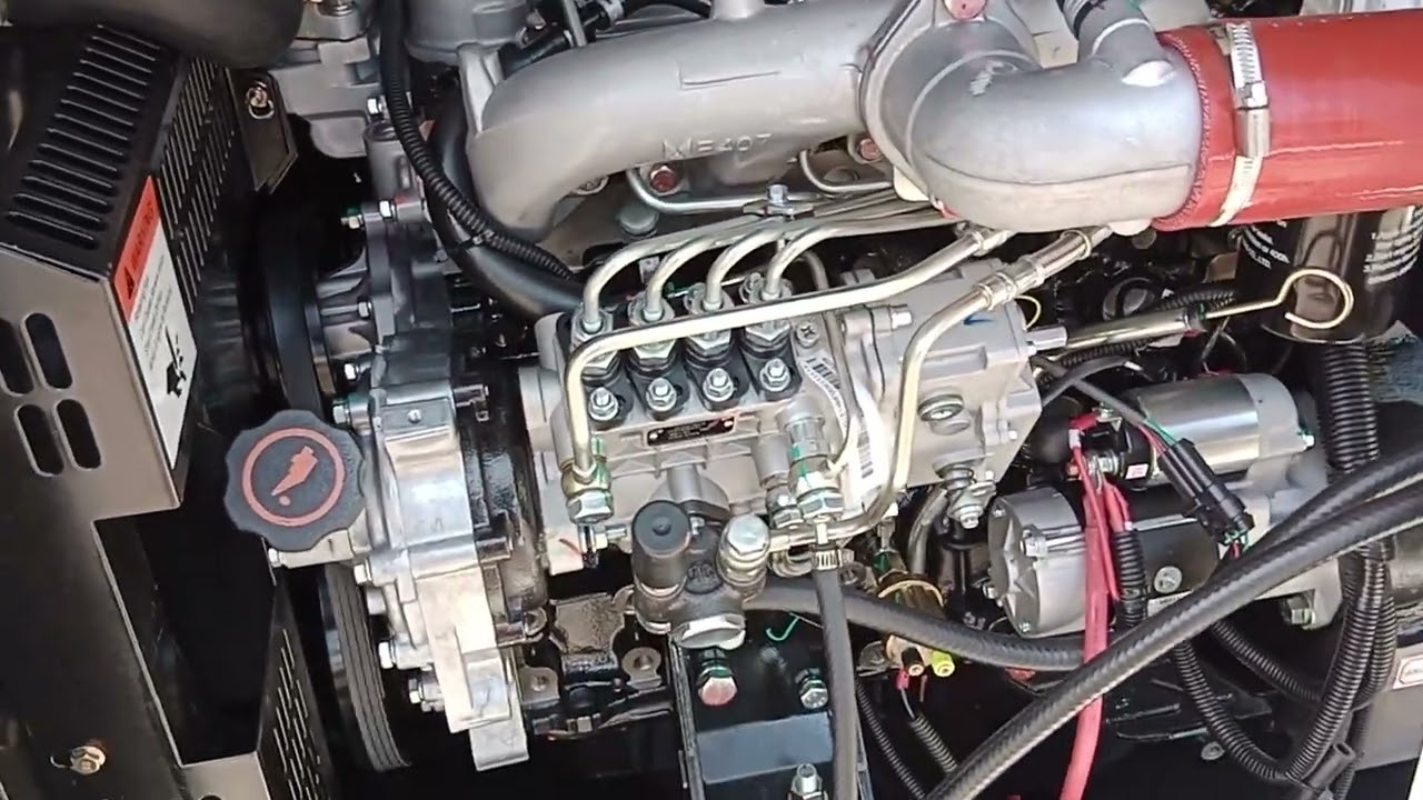 KUSING 25kVA Isuzu Powered Silenced Diesel Generator 415V / 240V