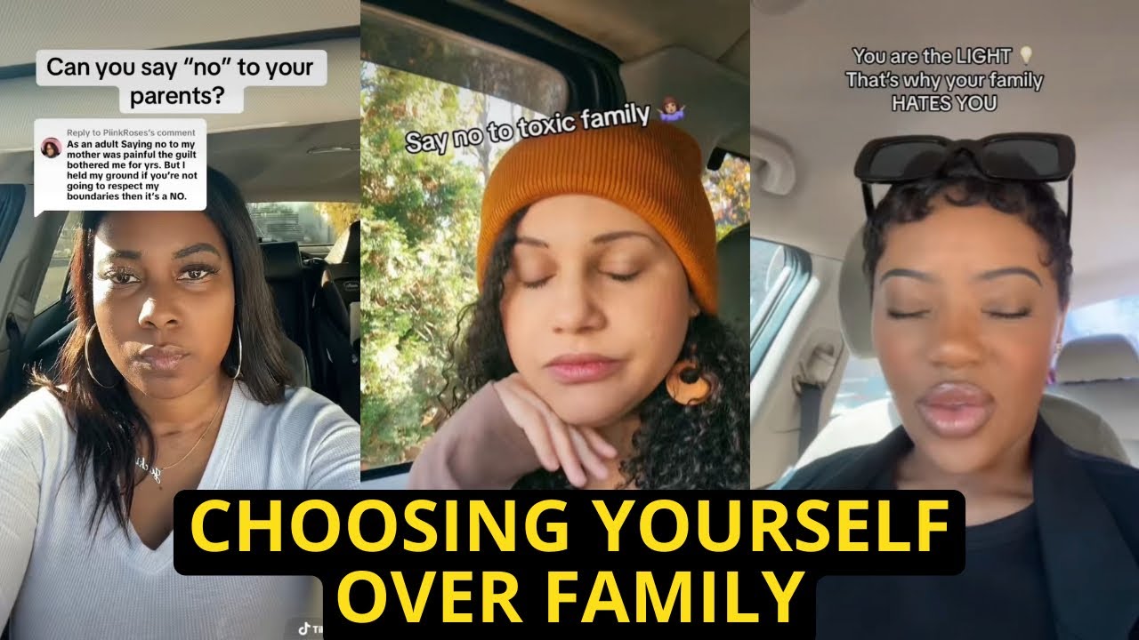The Guilt Of Choosing Yourself Over Family Obligations| TikTok Rant On Choosing Yourself Over Family
