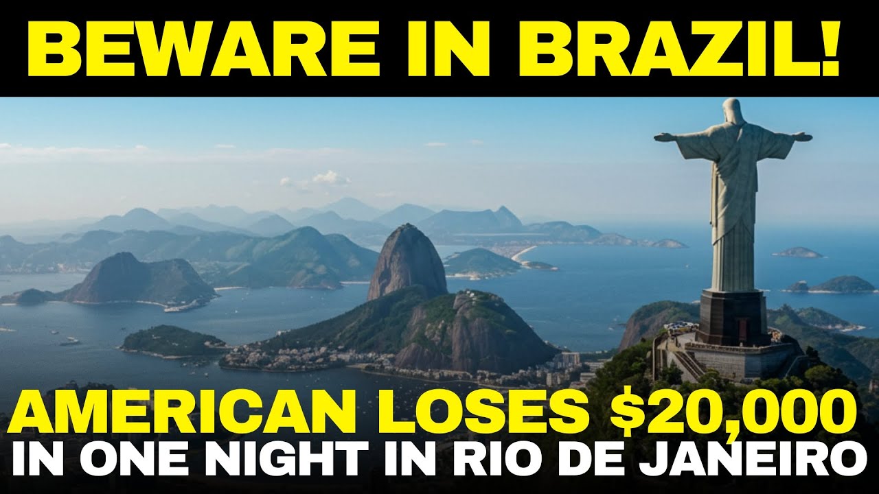 Beware in Brazil American Loses $20,000 in ONE NIGHT in Rio de Janeiro