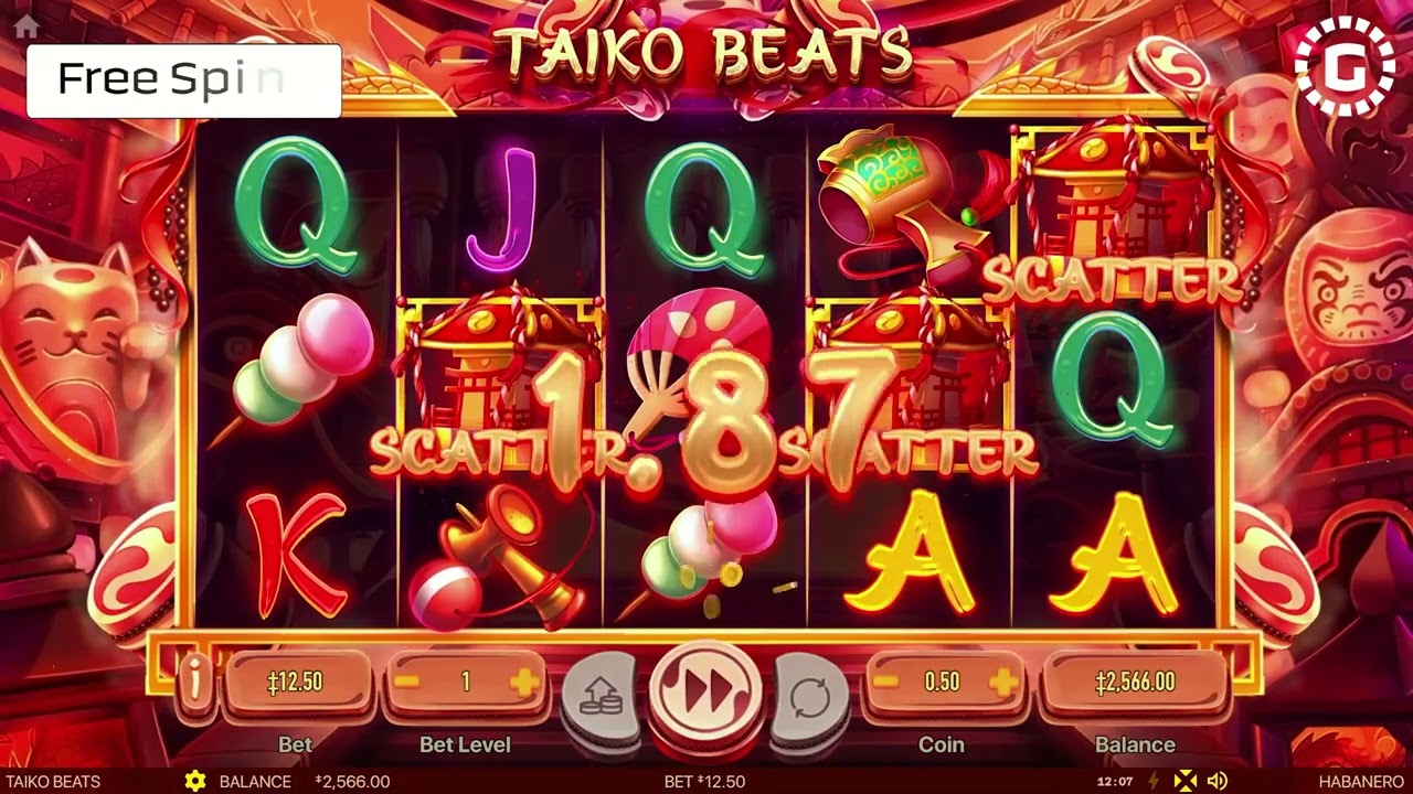 Taiko Beats by Habanero Slot Features | GamblerID