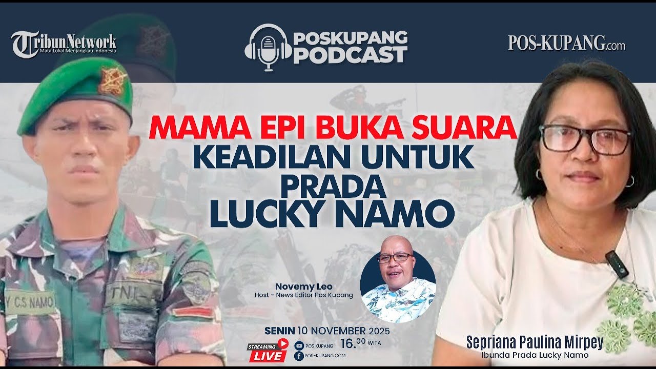 Mama Epi BUKA SUARA, Keadilan untuk Prada Lucky Namo  |  POS-KUPANG.COM