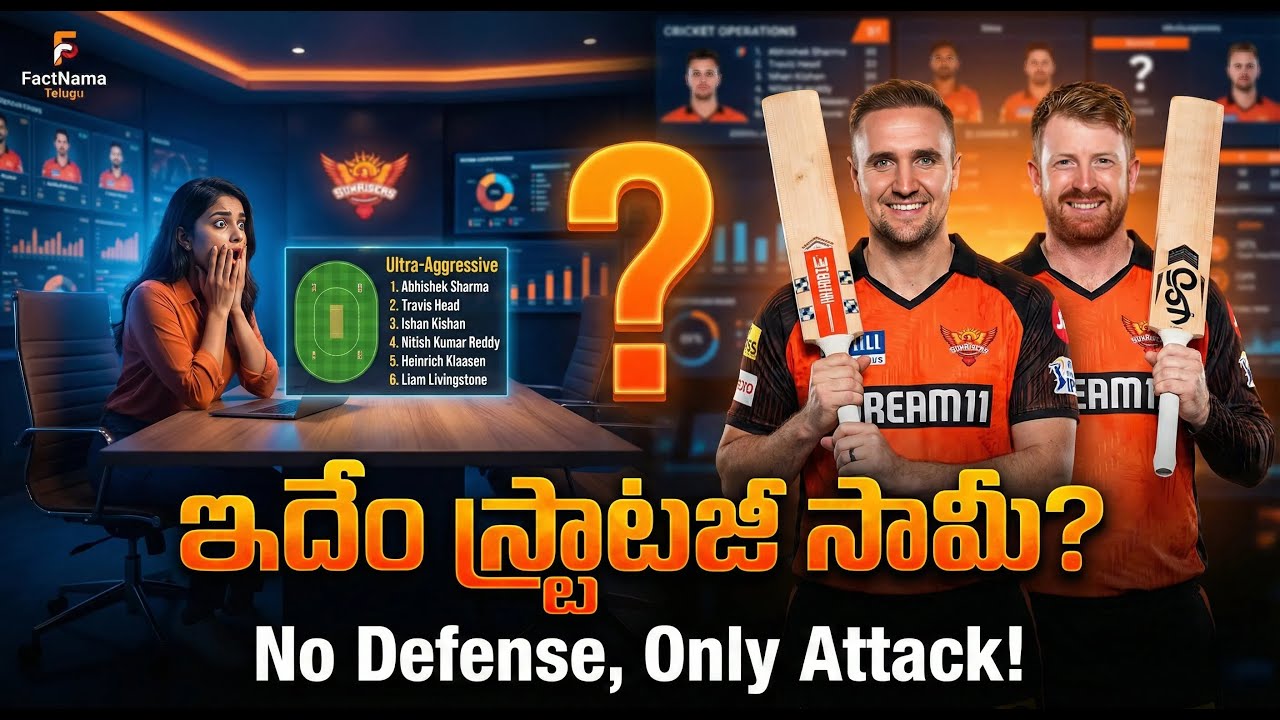 రికార్డులు బద్దలే! 🔥 SRH 2026: ఇది టీమ్ కాదు.. విధ్వంసం! | 300 Runs Loading? | Full Squad Analysis