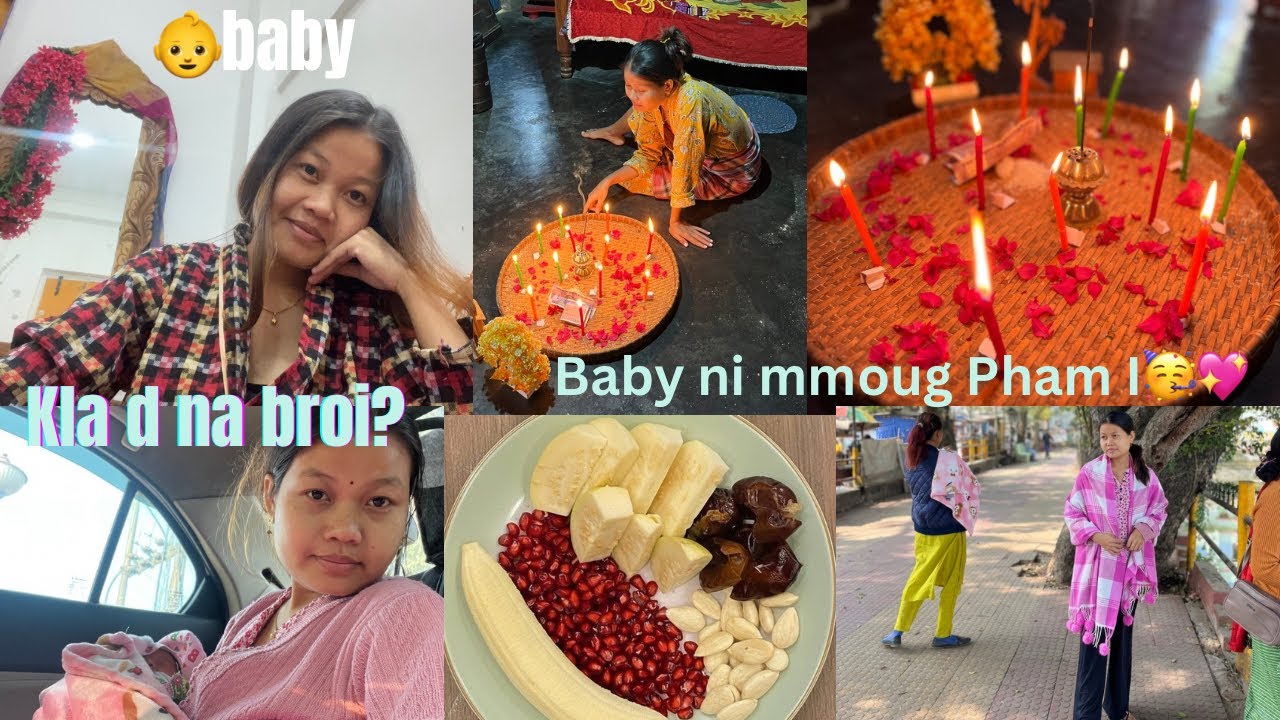 Finally ani baby ni mmoug phaha🥹💕|| kma name? || ani baby chwla d na broi?