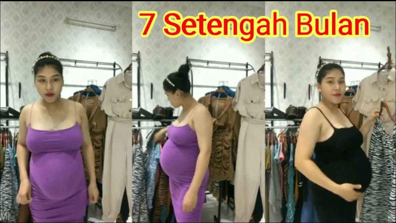Bumil jalan 8 bulan dan segala macam koleksi pakaian || Bumil Live