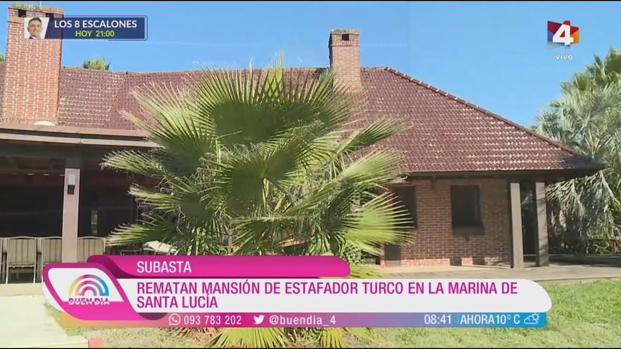 Buen D&iacute;a - Rematan mansi&oacute;n de estafador turco en la Marina de Santa Luc&iacute;a