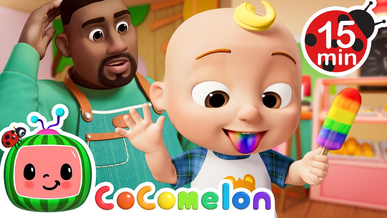 A Chef's Tip To Keeping Cool - Rainbow Popsicles! [LOOP] | CoComelon Nursery Rhymes | Kids Learning