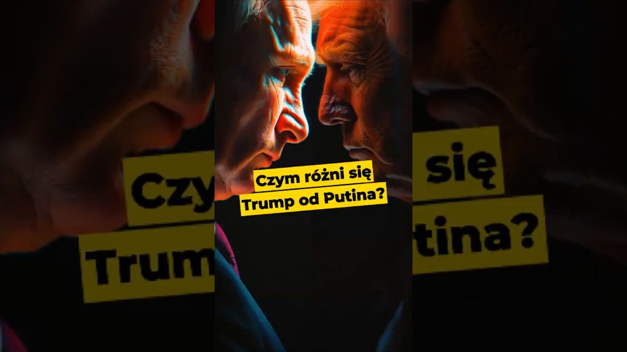 Czym r&oacute;żni się Trump od Putina? #Putin #Ukraina #Iran #Izrael #Rosja #wojna #dyktatura #polityka