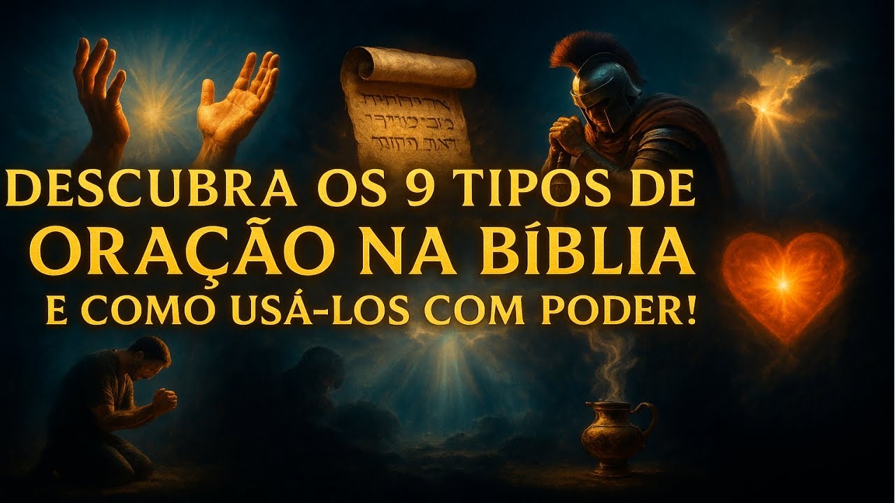Descubra os 9 Tipos de Oração na Bíblia e Como Usá-los com Poder!